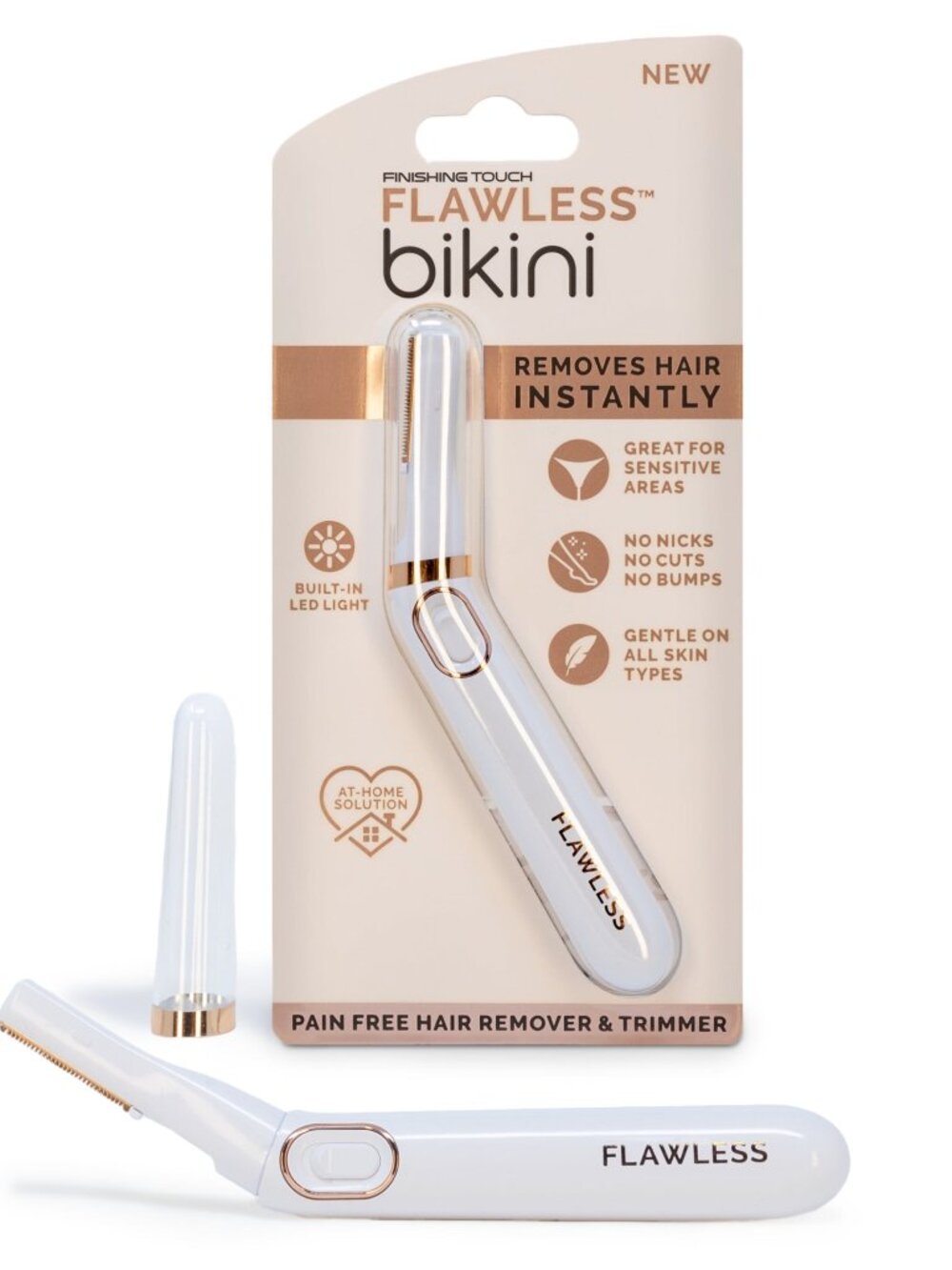 Finishing Touch Flawless Bikini Shaver and Trimmer Hair Remover for Women